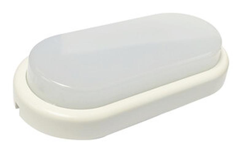 aplique oval LED blanco, ideal para exteriores. Con clasificación IP65, potente 8W y luz blanca 6500K, garantiza durabilidad y eficiencia energética. Perfecto para iluminar con estilo.